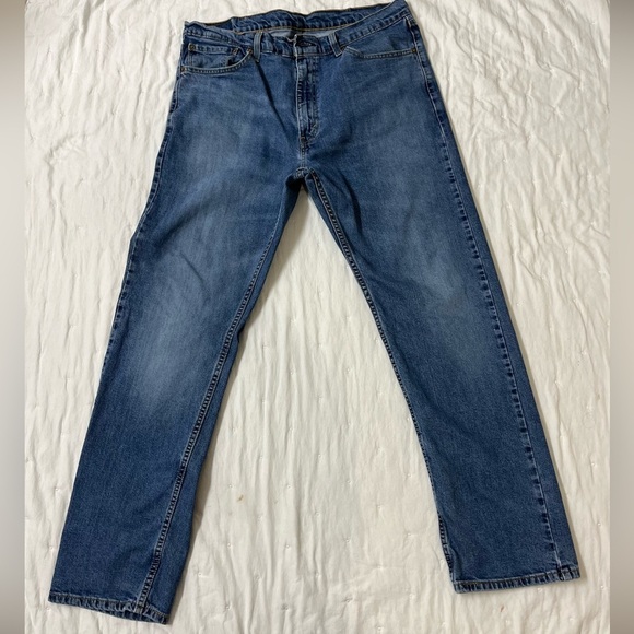 Levi's Blue Straight Jeans Timeless Style - Picture 1 of 4